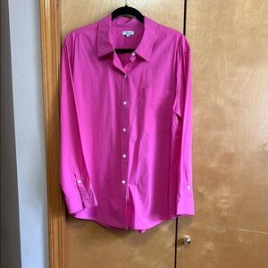 Rails Pink Button Down Shirt with Crisp Finish